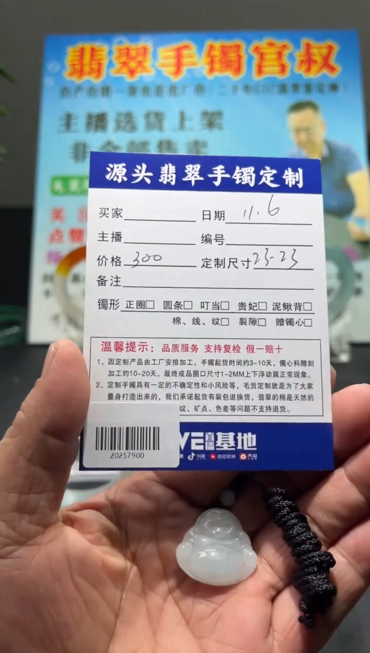 颈饰未镶嵌翡翠愤****✨/20257900