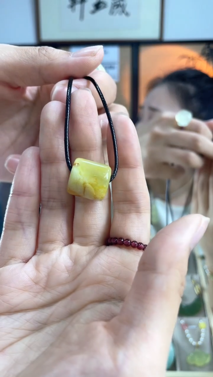 岫玉未镶嵌吊坠多样性发货其中发一