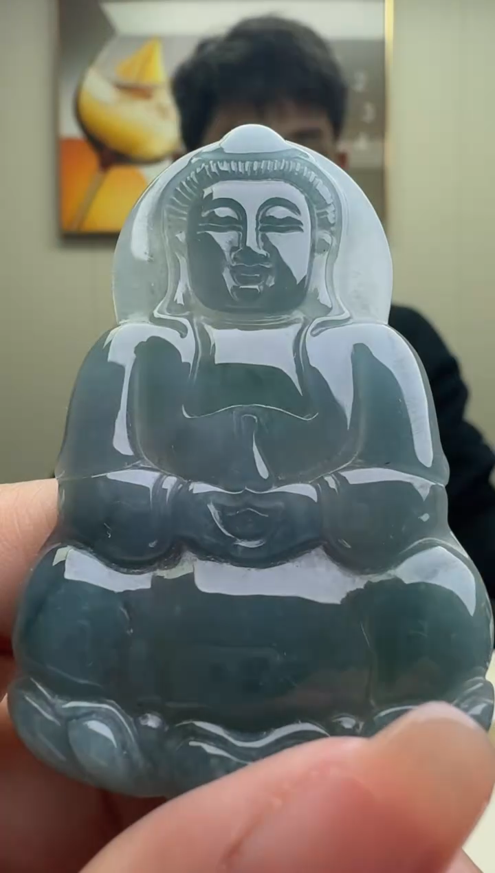 颈饰未镶嵌翡翠天然A货翡翠 多样性随机发其一