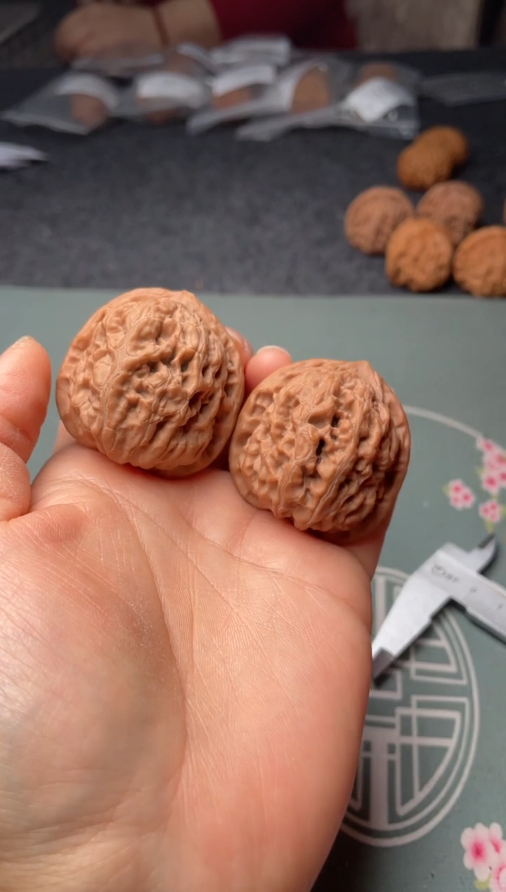 把件文玩核桃w208   凤凰台 40尺