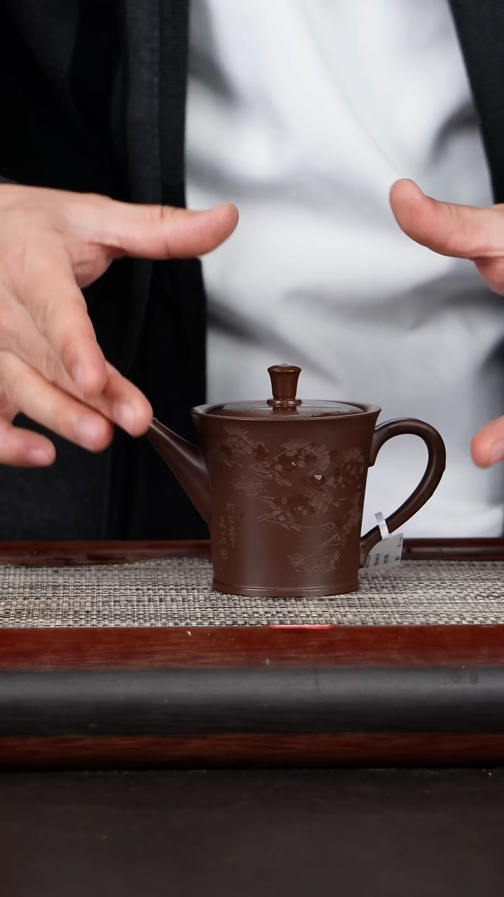 【闪购商品】紫砂茶壶咖啡壶老紫泥180CC