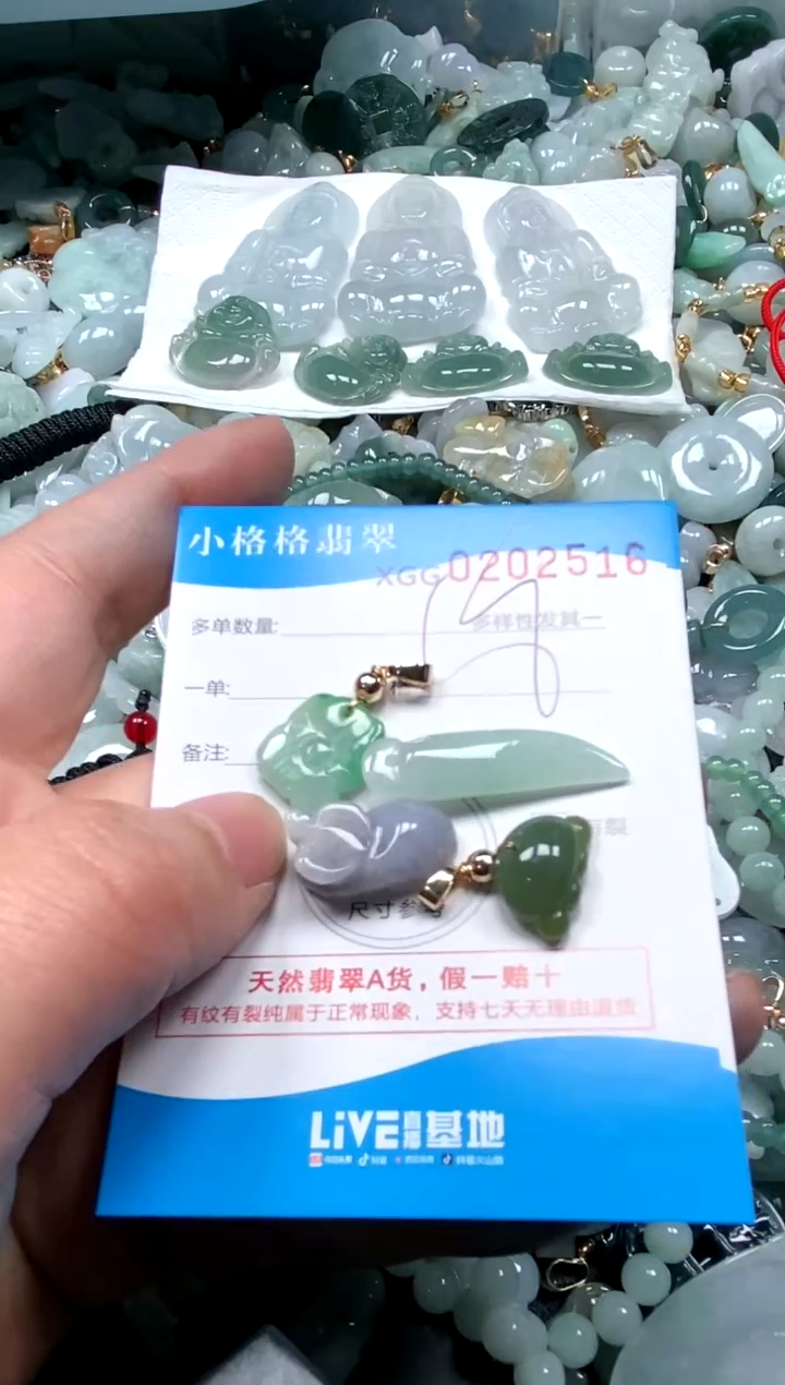 【闪购商品】翡翠颈饰未镶嵌闪购商品0202516