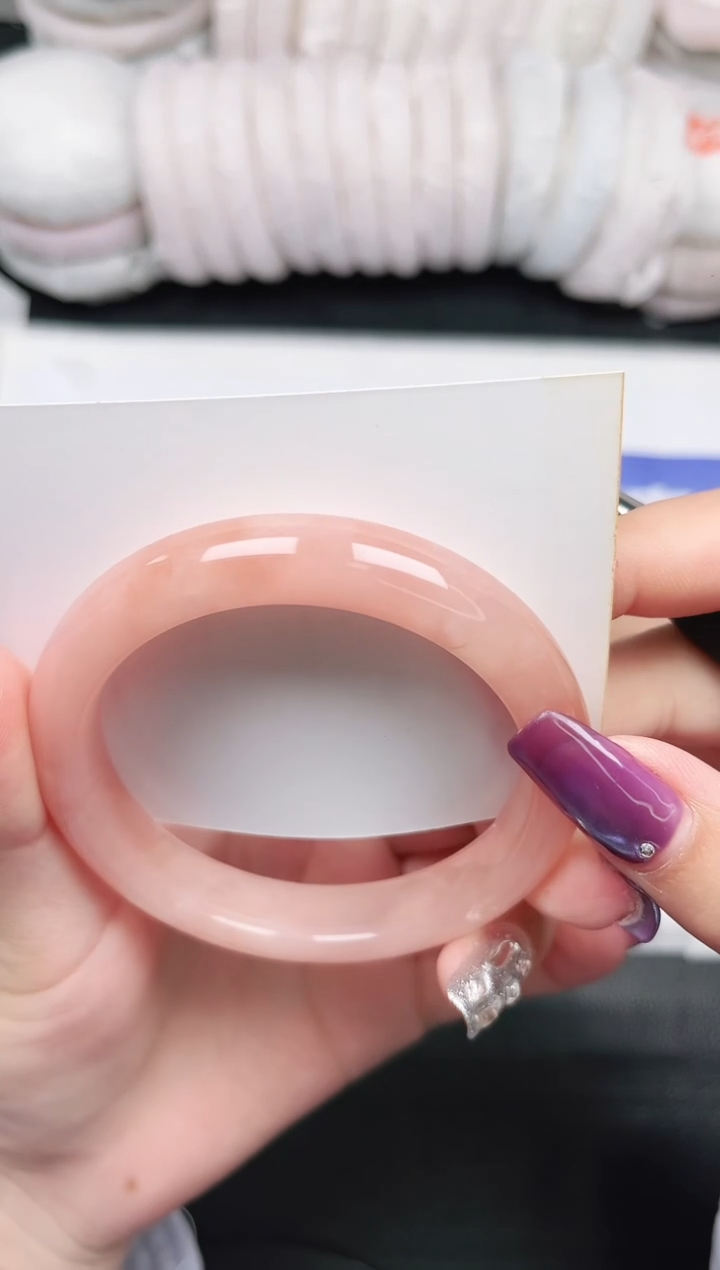 未镶嵌手镯石英质玉58-58