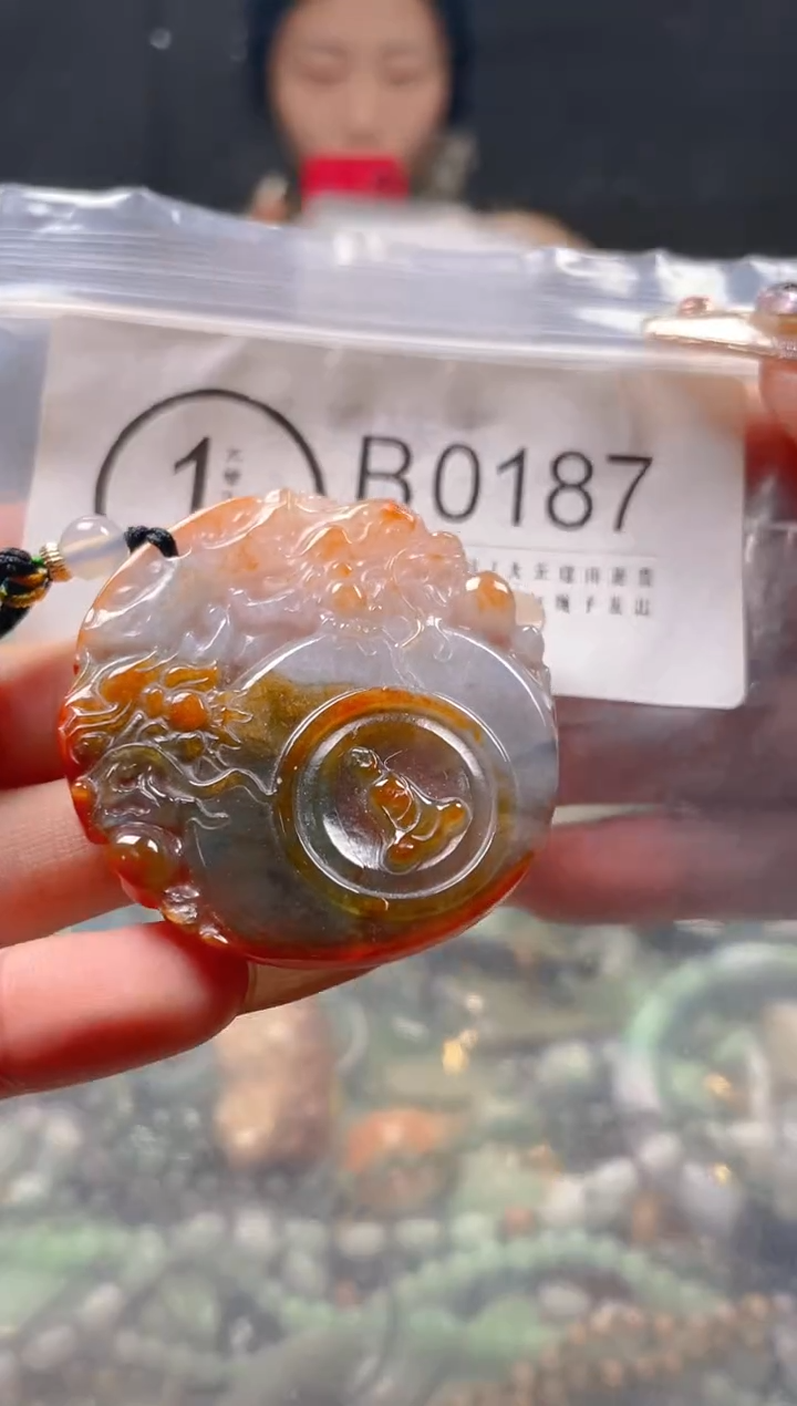 【闪购商品】翡翠颈饰未镶嵌/B/翡翠A货一图一物
