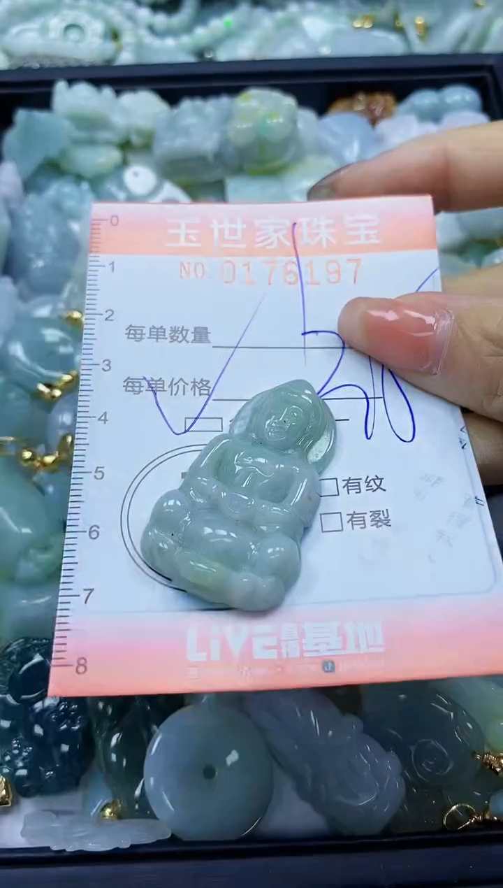 【闪购商品】翡翠颈饰未镶嵌闪购商品00176197多样性发其一