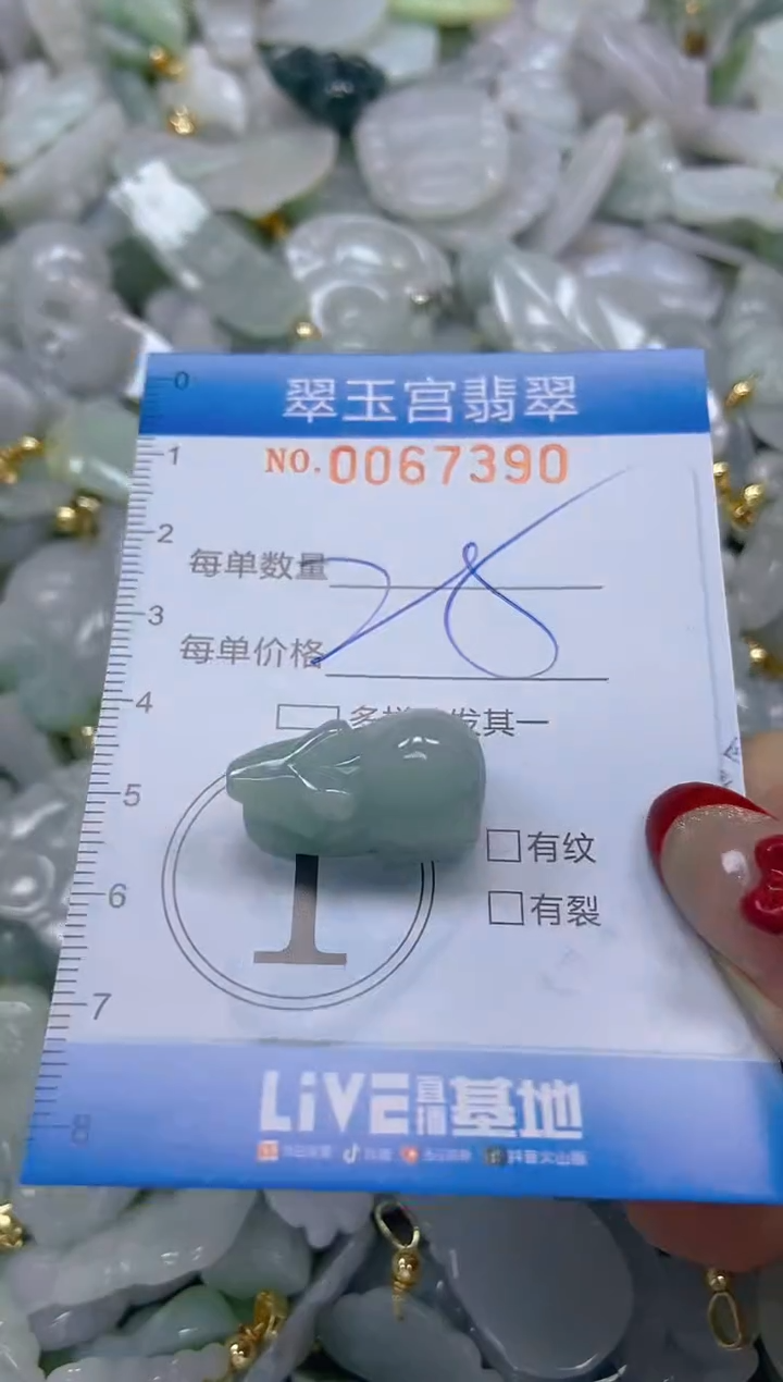 【闪购商品】翡翠颈饰未镶嵌闪购0067390