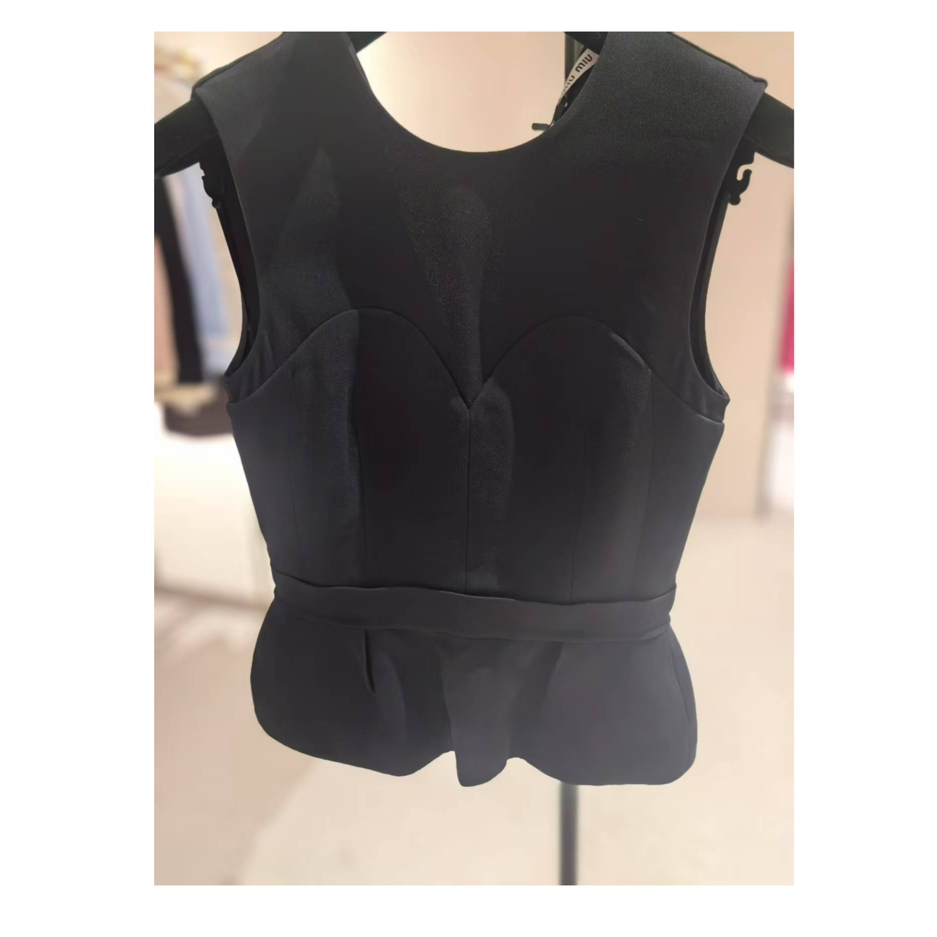 99新 MIU MIU/缪缪 双双臻选/bb10139/缪缪/上衣/36码