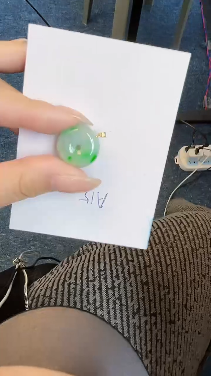 【闪购商品】翡翠颈饰18K金镶嵌00000000