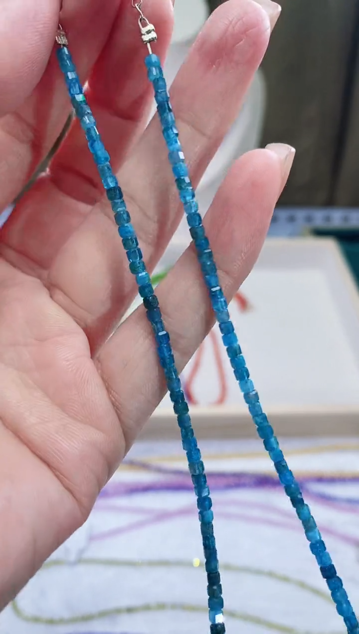 【闪购商品】锂辉石项链银S925镶嵌诗颜甄选珠宝SYZB39