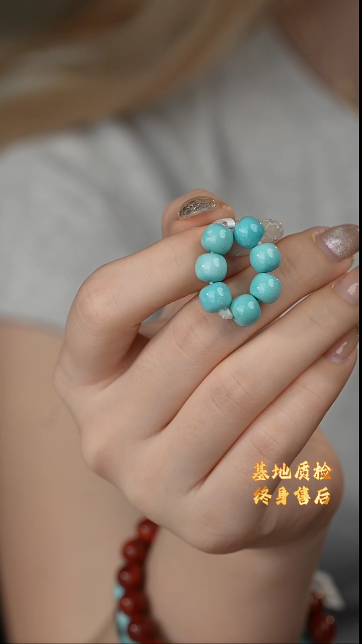 【闪购商品】绿松石单珠未镶嵌E16（多样性发一组）7mm+