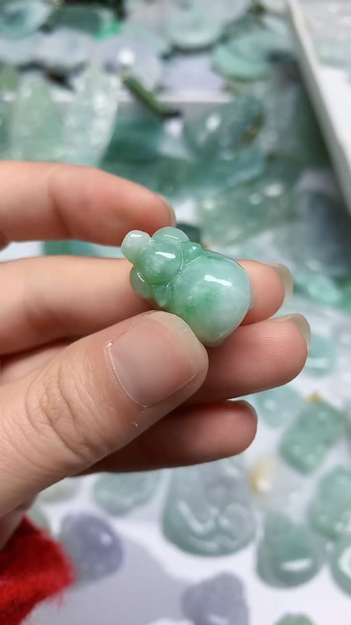 【闪购商品】翡翠颈饰未镶嵌臻露珠宝300