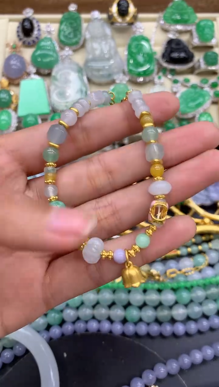 【闪购商品】翡翠手链未镶嵌317-中国好珍宝