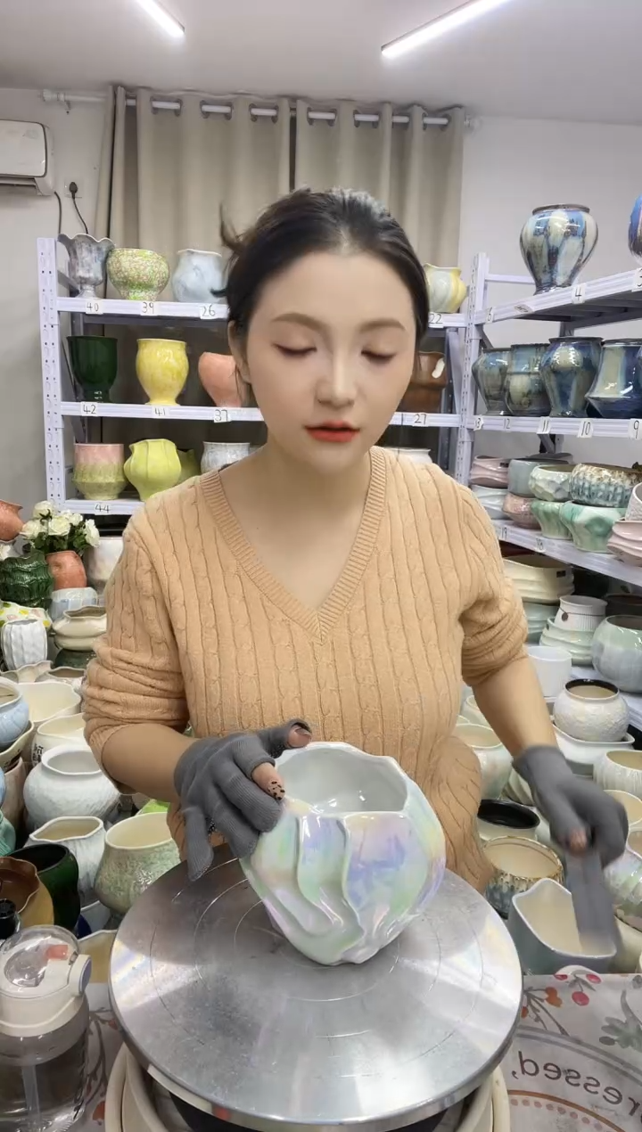 【12.1】花盆 高度：12  口径：10