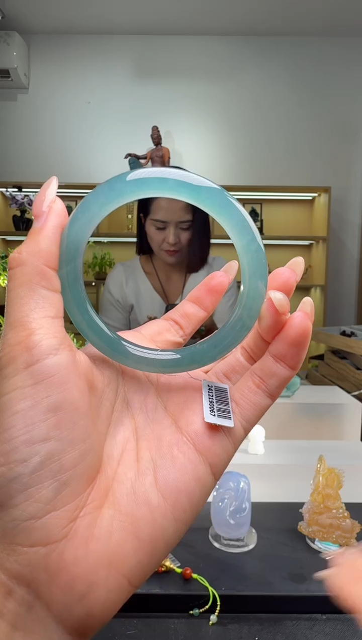 未镶嵌手镯翡翠54圈