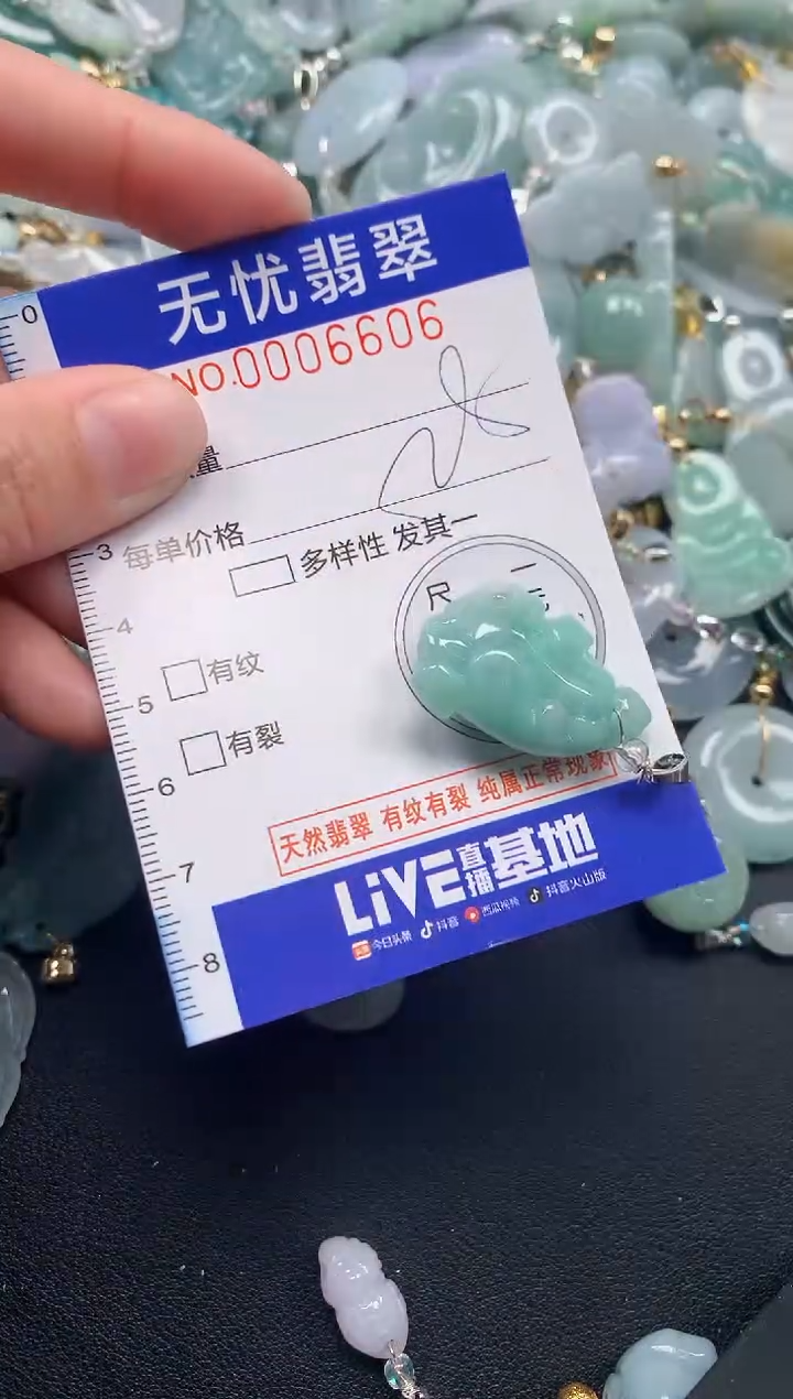 颈饰未镶嵌翡翠6606