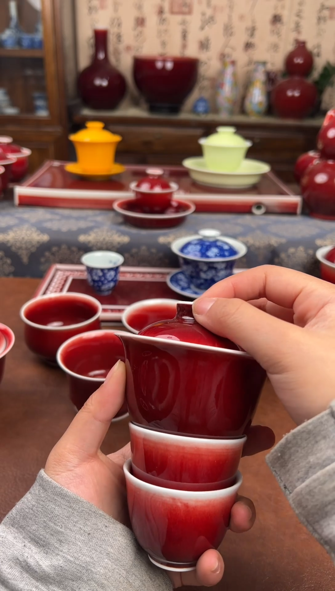 景德镇陶瓷杯碗碟