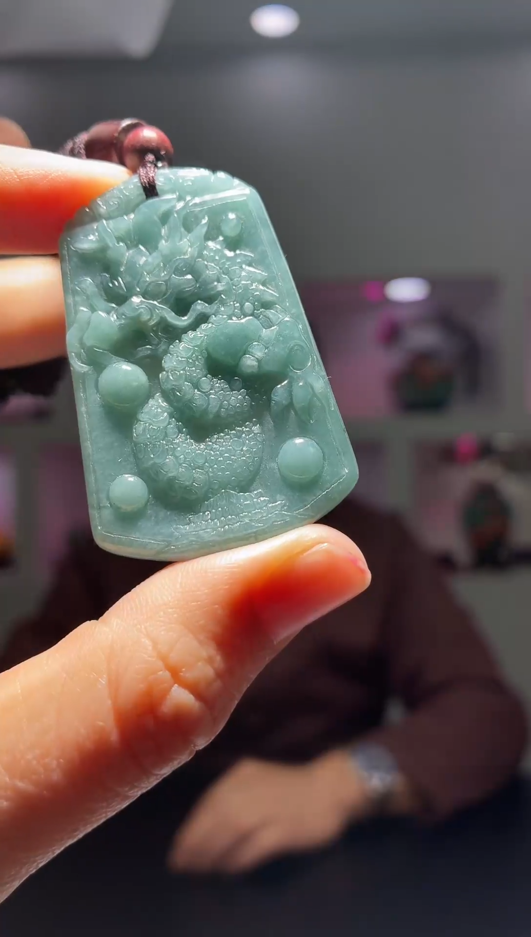 颈饰未镶嵌翡翠天然翡翠-2