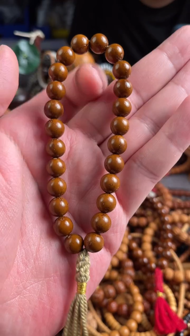 【闪购商品】紫金鼠手串王胖子文玩工作室紫金鼠正圆1.05