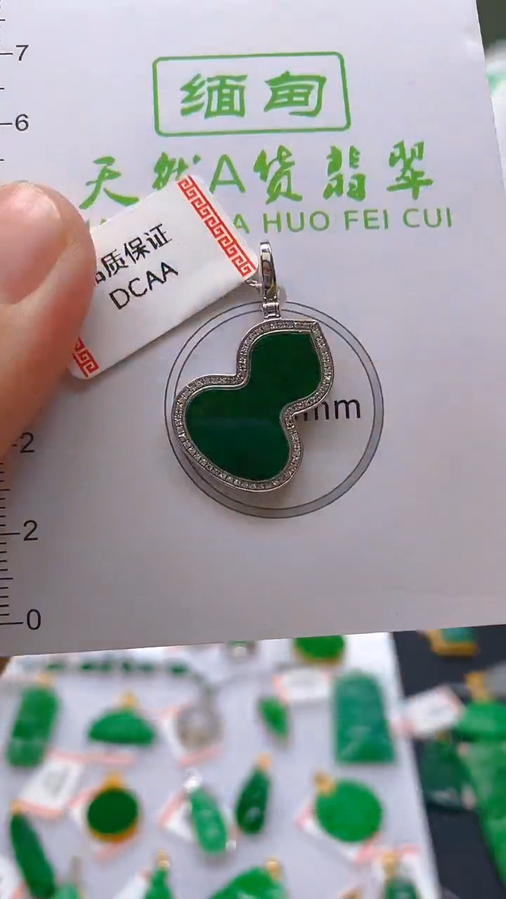 【闪购商品】翡翠颈饰18K金镶嵌 新号开播，全场乱卖