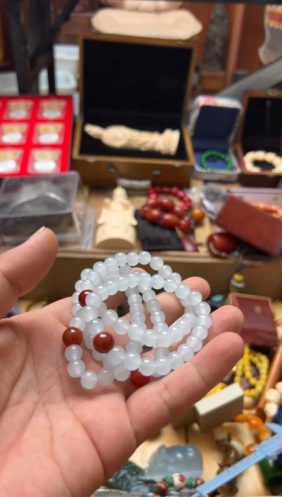 手串未镶嵌和田玉十三斋专属 8888