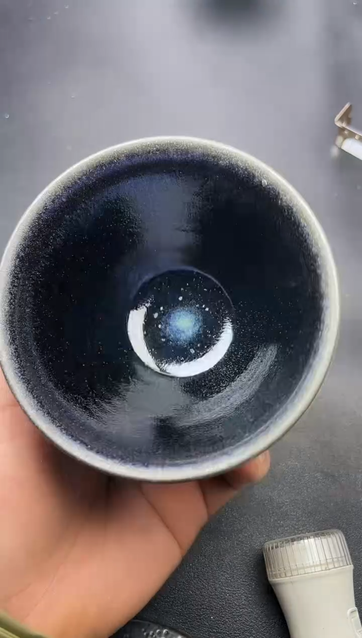 【闪购商品】茶盏36叶紫建盏叶紫
