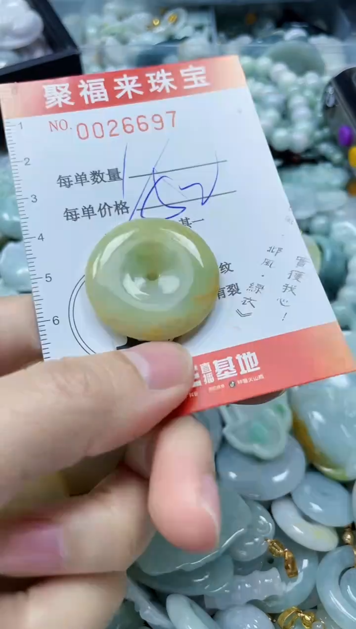 【闪购商品】翡翠颈饰未镶嵌闪购0026697多样性发其一