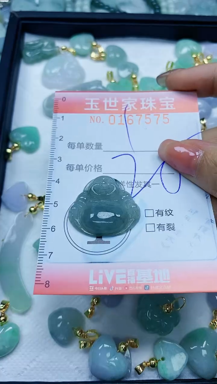 【闪购商品】翡翠颈饰未镶嵌闪购0167575