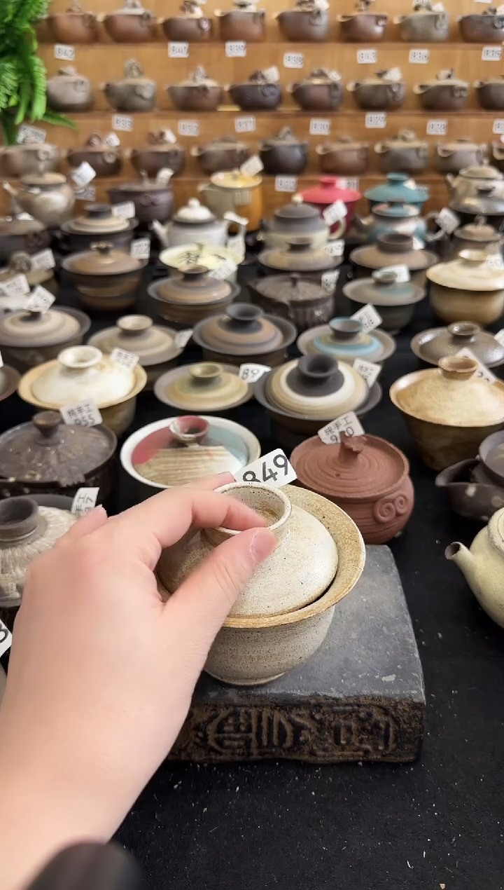 【闪购商品】壶849微瑕墨山阁茶器纯手工制作