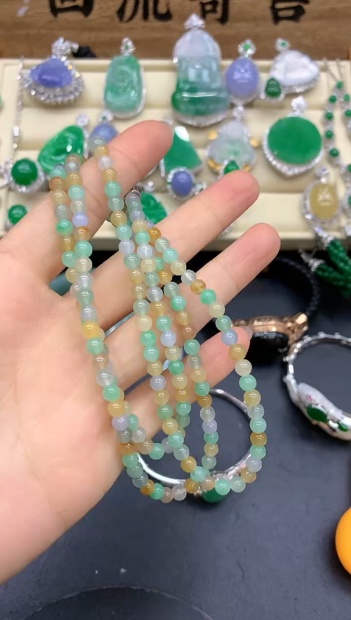 【闪购商品】翡翠颈饰未镶嵌364-中国好珍宝