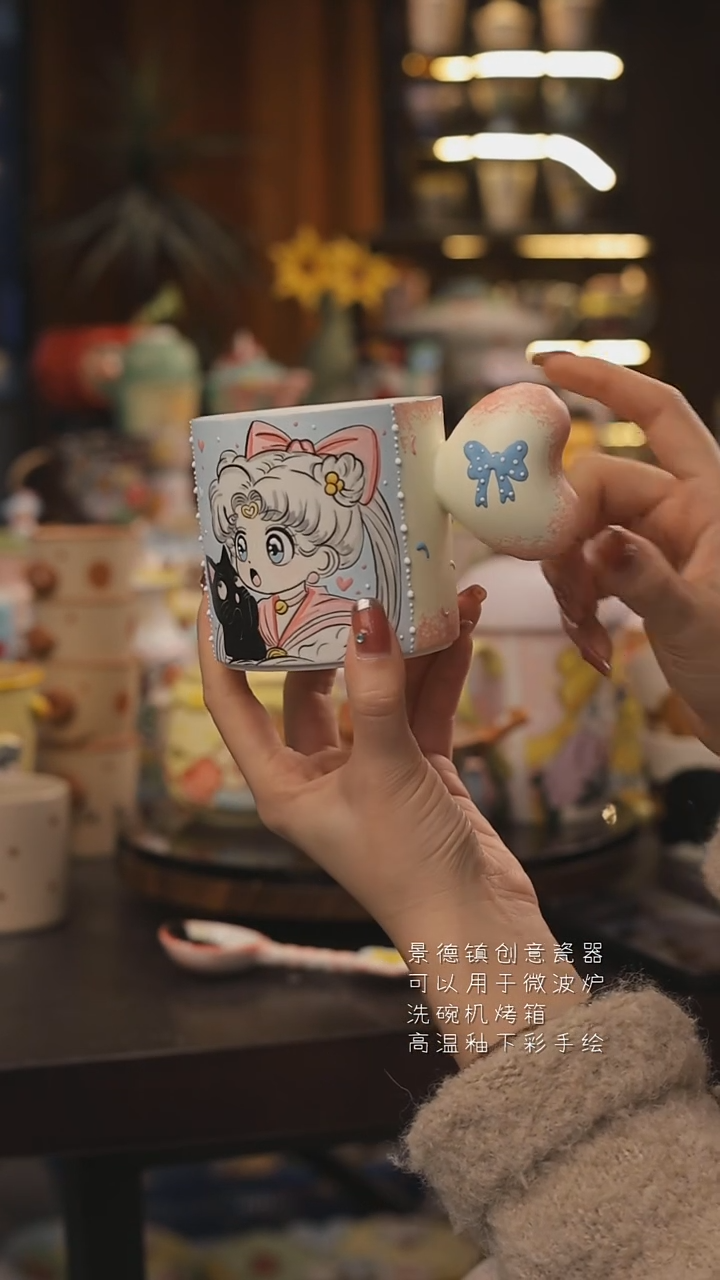 景德镇釉下彩绘设计师款式陶瓷