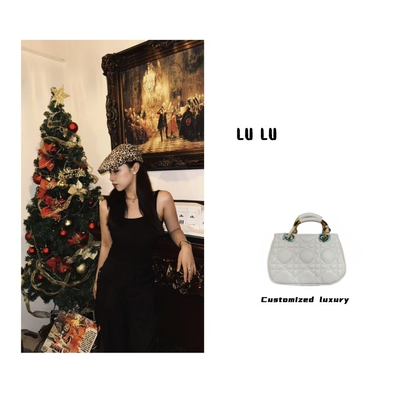 经典手工时尚女包  TA0624  DST   手提   白色