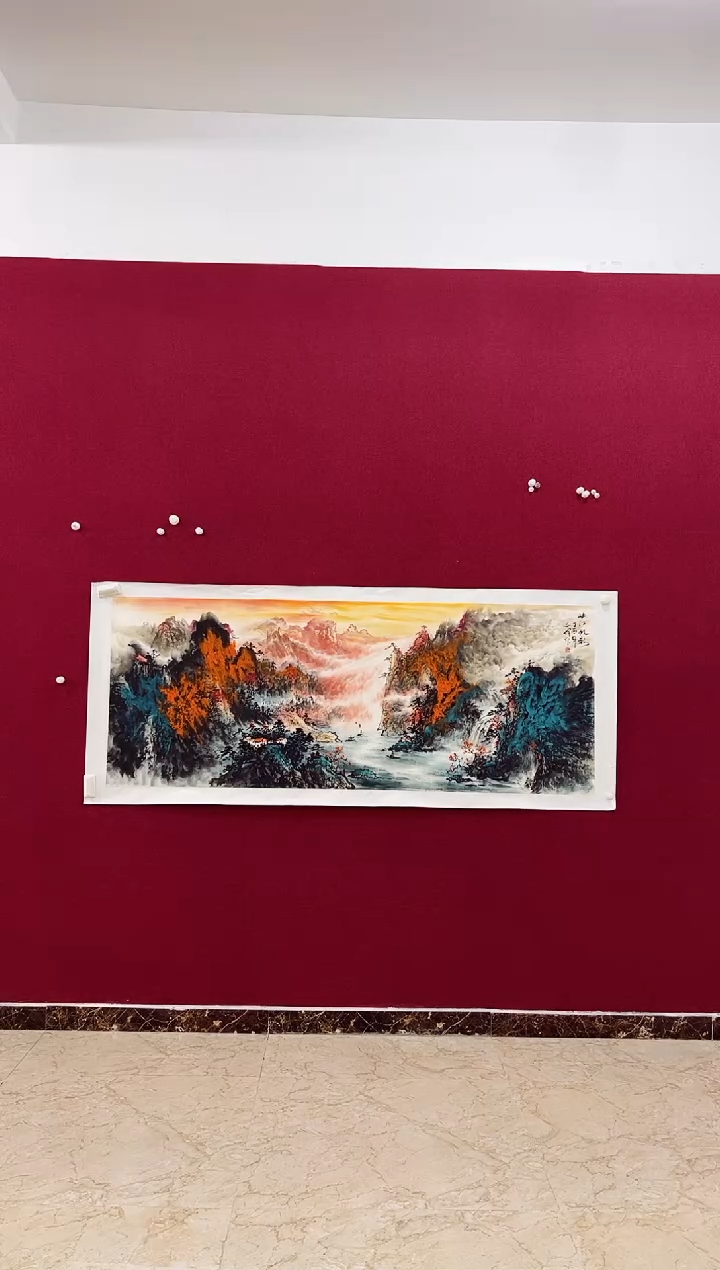 国画东*师文娟的国画作品
