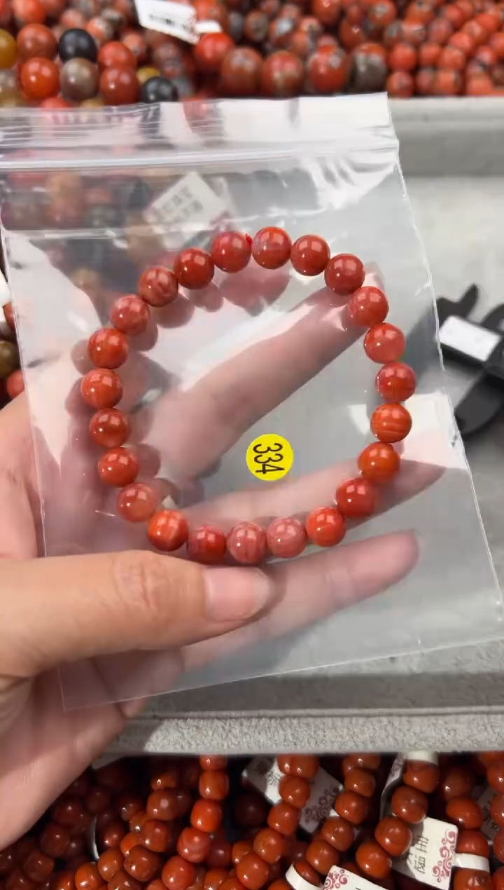 未镶嵌手串南红玛瑙8+