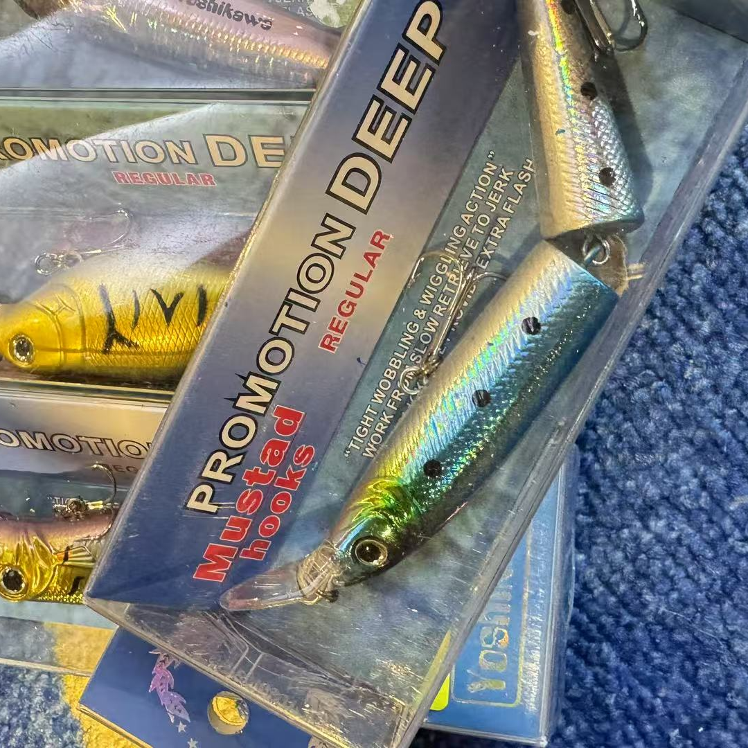 路亚饵 假饵 铅笔 米诺等 五个一组