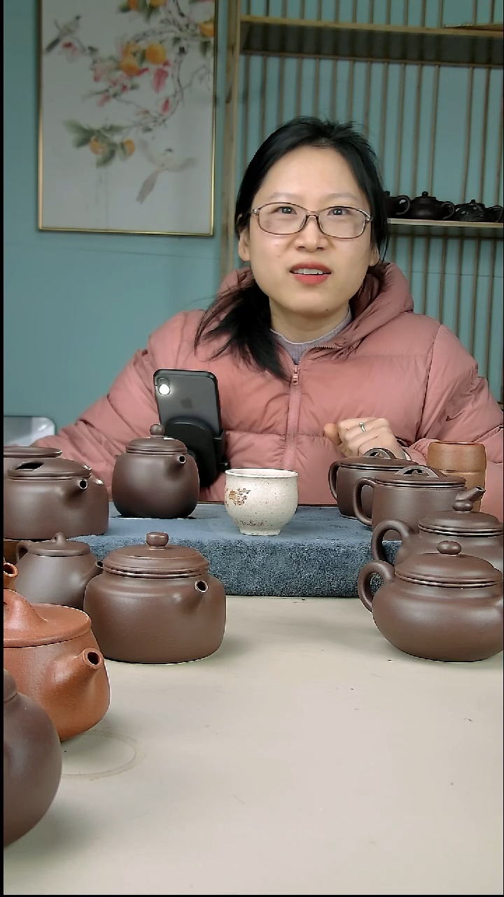 茶壶紫砂100白玉段杯子