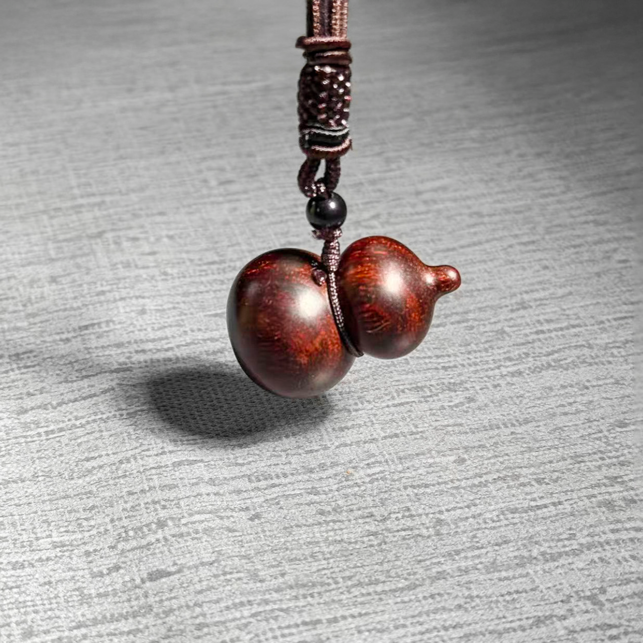 葫芦小叶紫檀手工雕刻车挂把家包挂脖挂男女款文玩木作