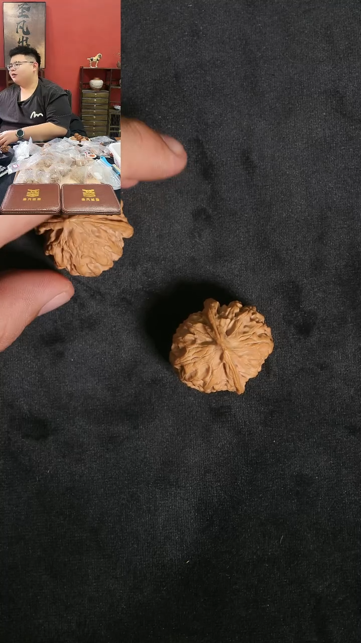 把件文玩核桃变异苹果园