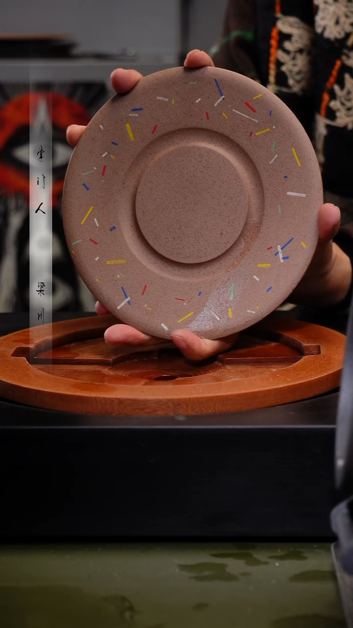 茶壶紫砂三川紫砂糖果盘