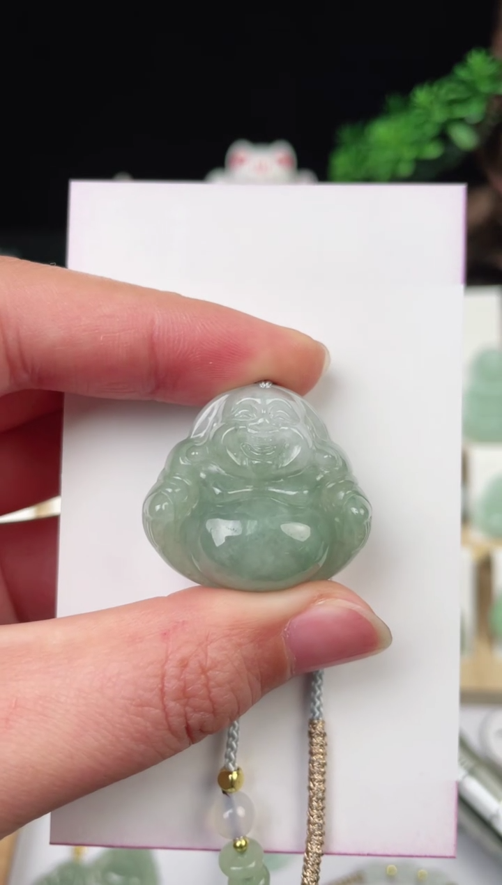 【闪购商品】翡翠颈饰未镶嵌佛公