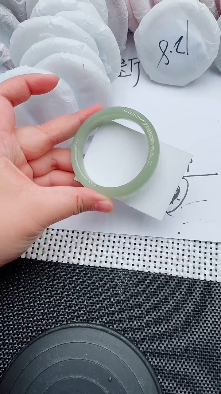 未镶嵌手镯石英质玉278-52-53