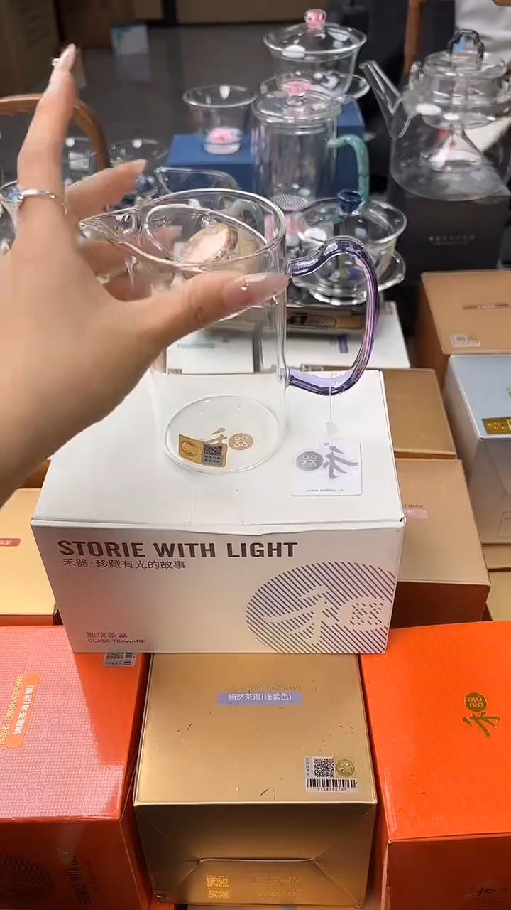 @@禾器晶彩沁润浅紫色