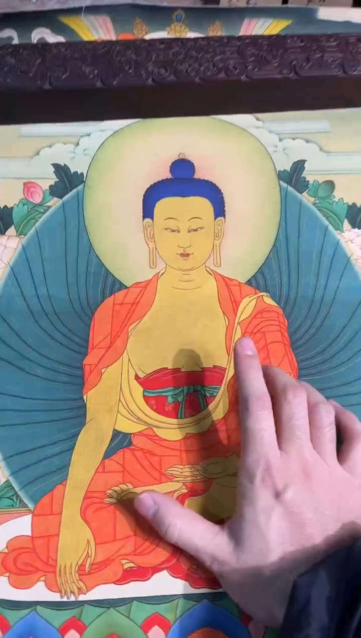 卷轴画路路的唐卡tk160