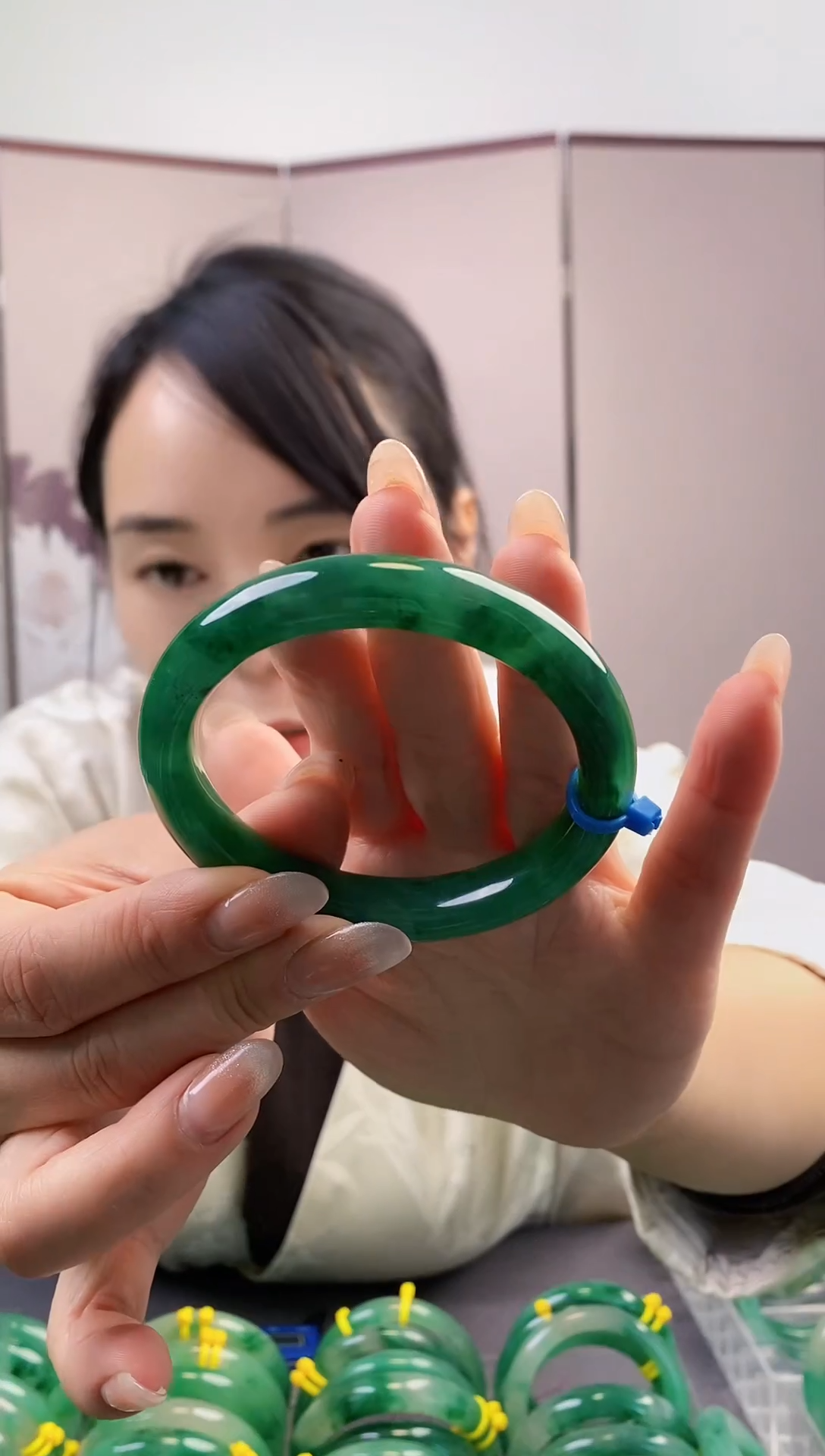 【闪购商品】石英质玉手镯未镶嵌33