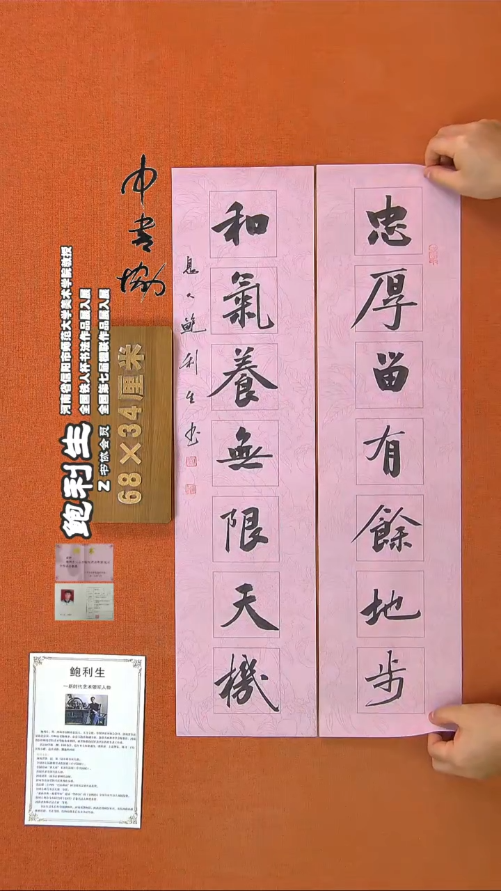 【闪购商品】书法17鲍利生书法作品