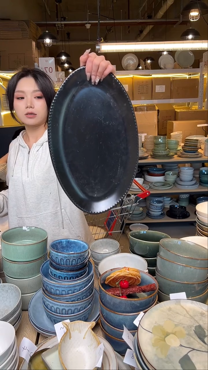 瓷125外贸尾货窑变釉下彩默认微瑕