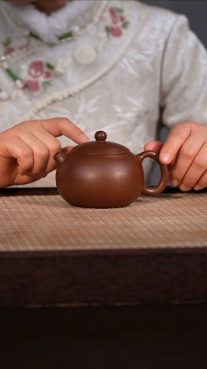 茶壶紫砂紫泥 270cc