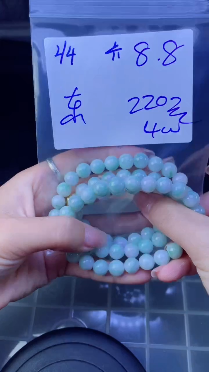 【闪购商品】定制翡翠未镶嵌珠串