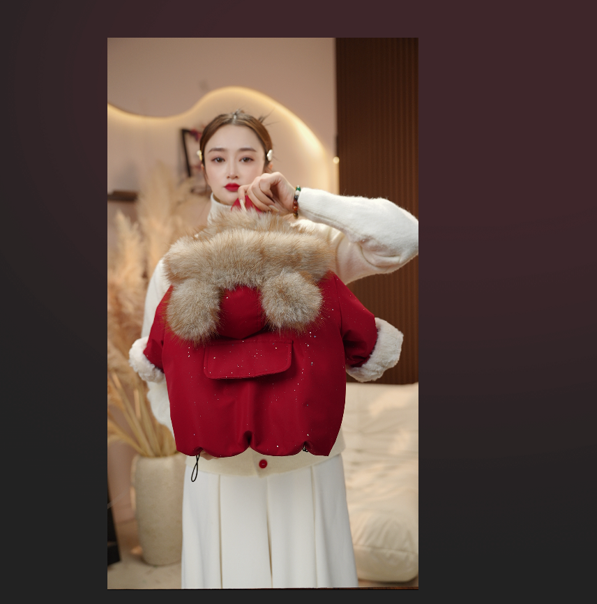 冬季儿童新款中式潮流加厚加棉加绒外套SDMW2222