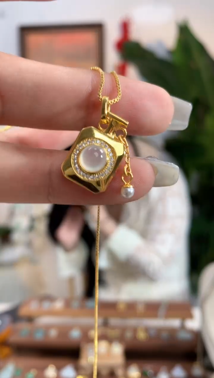 【闪购商品】翡翠银S925镶嵌吊坠(不含链)吊坠