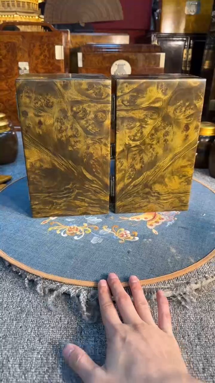 【闪购商品】乌木类成套家具阴沉首饰盒 （大师工）  s13